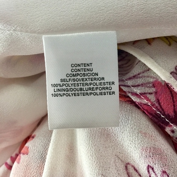 Wayf Tiered Maxi Dress Magenta Daisies Size L NWT - Picture 12 of 12